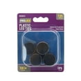 thumbnail image 1 of 0.87 in. Plastic Leg Tip - Round, Black - Pack of 4, 1 of 1