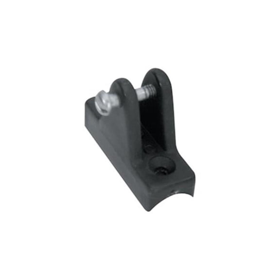 0.87 in. Rail Hinge, White