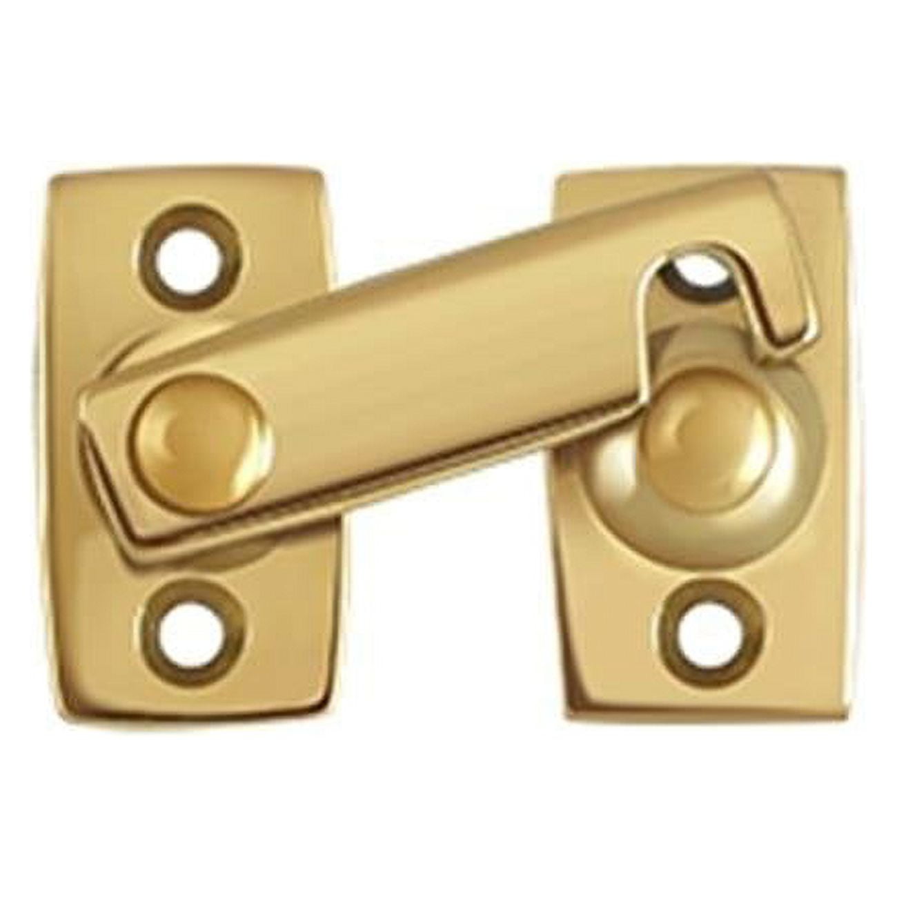 0.87 in. Shutter Bar Door Latch, Lifetime Brass Solid Brass