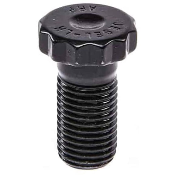 0.875 in. 12 Point Bolt with Left Threads, Black