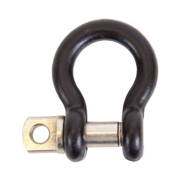 0.875 in. Farm Screw Pin Clevis, Black - 2000 lbs
