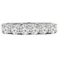 thumbnail image 1 of 0.88 CTW Round Diamond Six-Stone Anniversary Wedding Band Ring in 14K White Gold - Size 8, 1 of 1