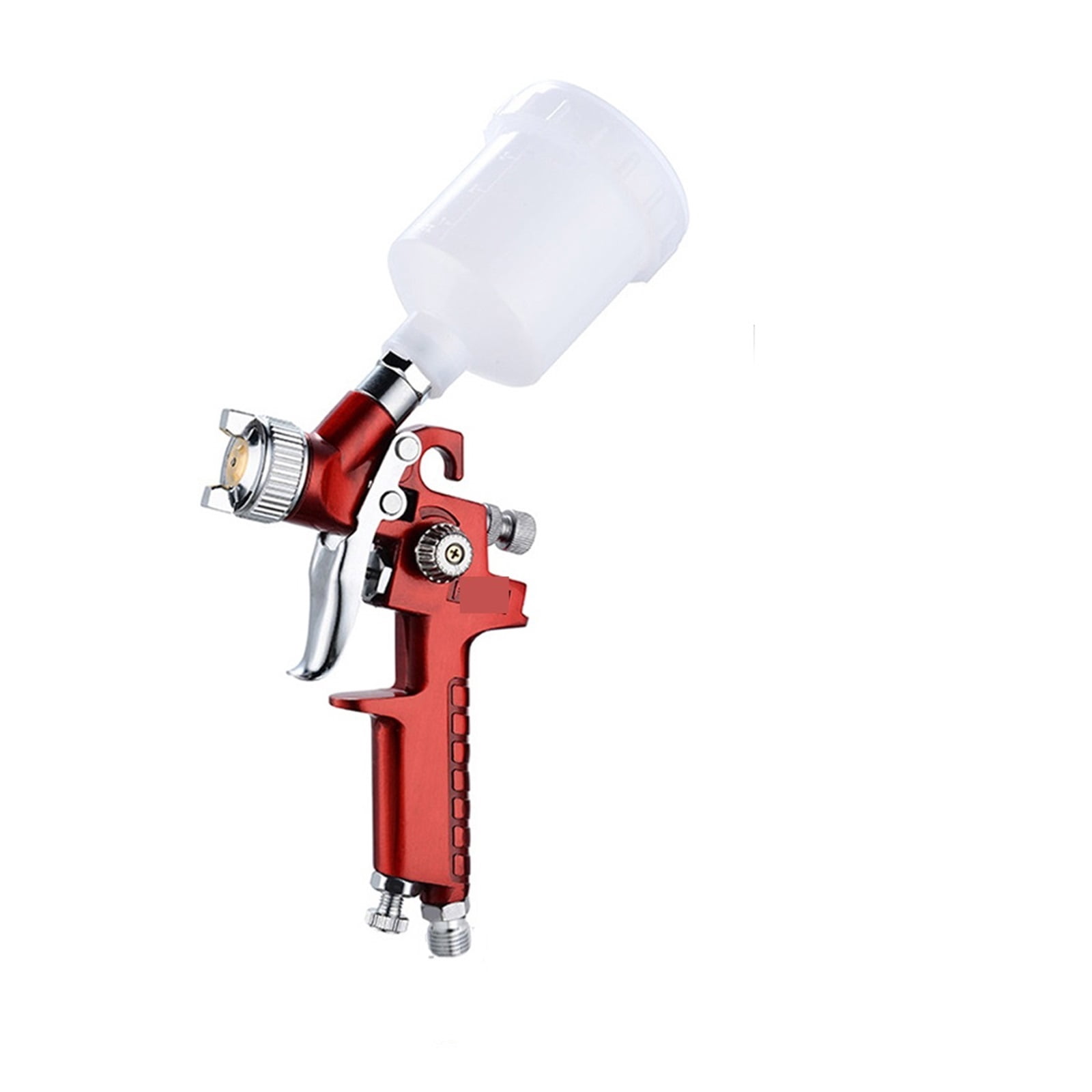 0.8mm/1.0mm Mini Spary Gun Paint Airbrush Feed Air Brush for Wall Car Painting Nail Cake Decorate Painting Spraying ,Adjustable Nozzles