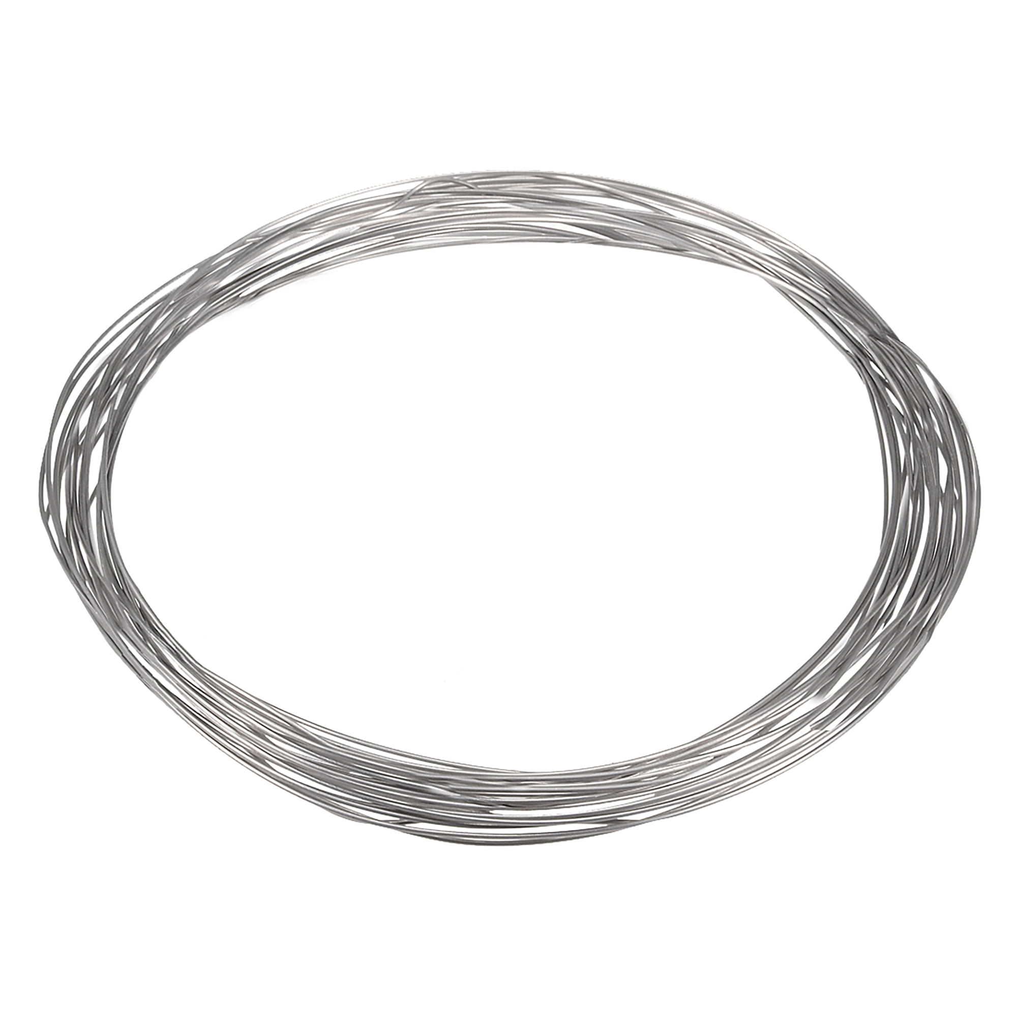 Uxcell 24 AWG Nichrome Heating Resistor Wire - Cr20Ni80, 0.35mm Diameter, 115ft Length, 1100°C Max Temp