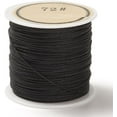 thumbnail image 1 of 0.8mm Nylon Chinese Knot Cord 41.6-43.7 Yards Black Nylon Jewelry Cord for Jewelry Making Nylon String Beading Thread Nylon Beading Cord Ideal for Crafts and DIY Projects, 1 of 3