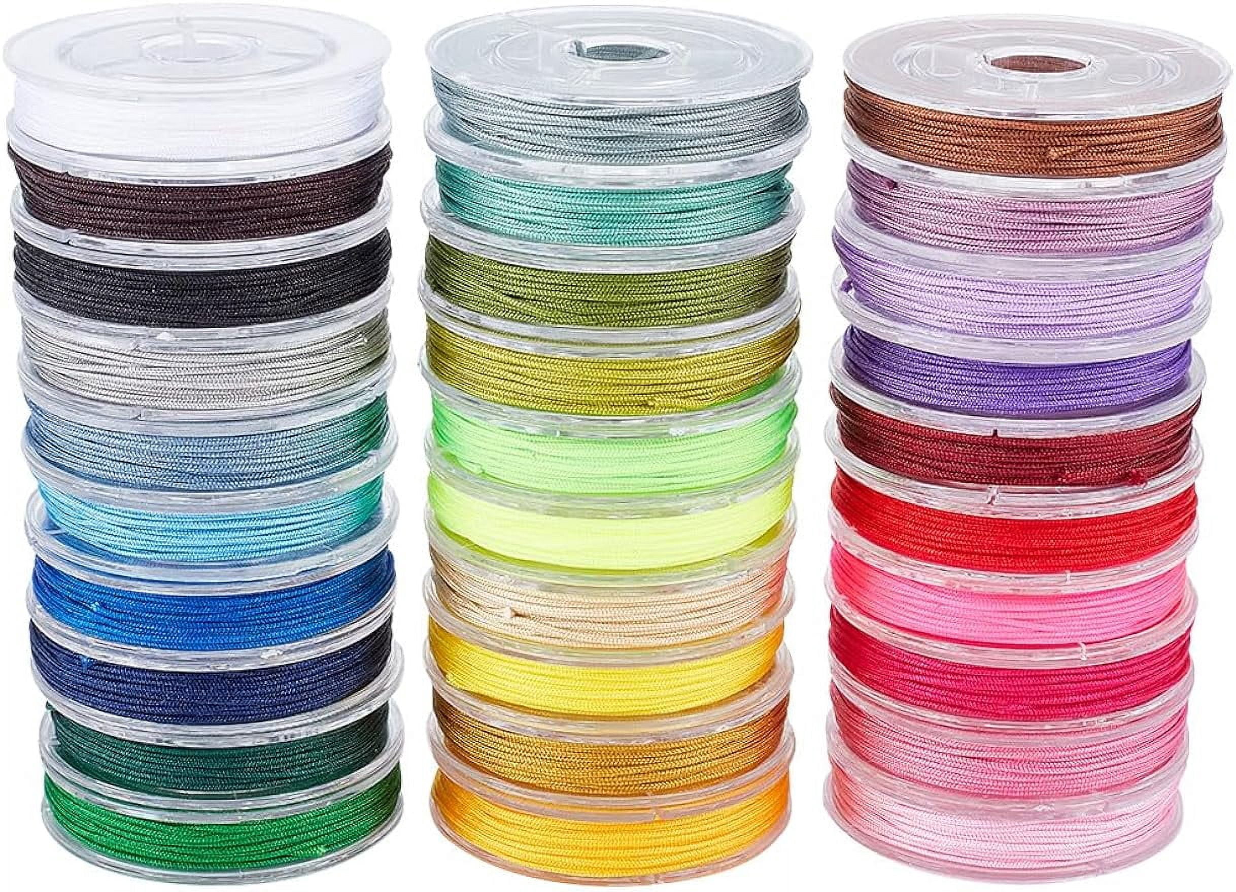 1 Roll 150 Yards 0.5mm Nylon Cord For Chinese Knotting-139743