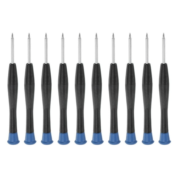 0.8mm Precision Star Screwdriver with Swivel Lid for Electronics Repair, 10 Pack