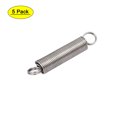 thumbnail image 1 of 0.8mmx8mmx45mm 304 Stainless Steel Tension Springs Silver Tone 5Pcs, 1 of 5