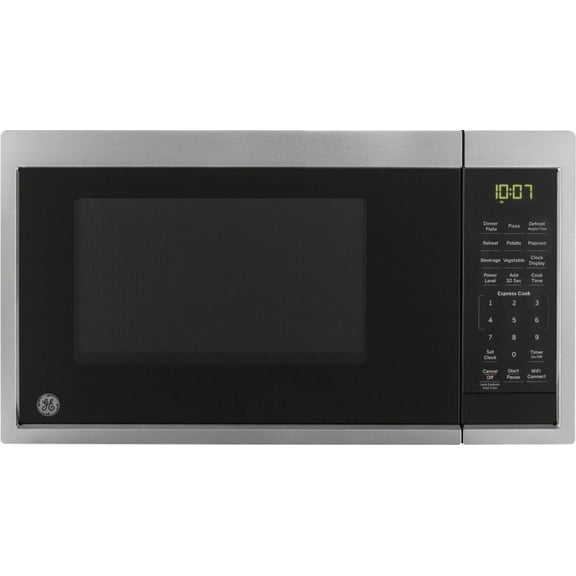 0.9 Cu. Ft. Capacity Smart Countertop Microwave Oven with Scan-to-Cook Technology - Stainless Steel