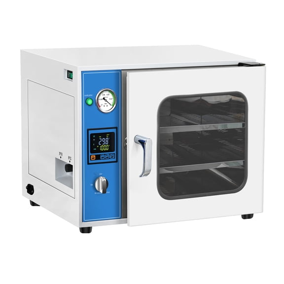 0.9 Cu Ft Digital Vacuum Drying Oven 2 Layers Drying Heat Treat Oven with Intelligent Temperature