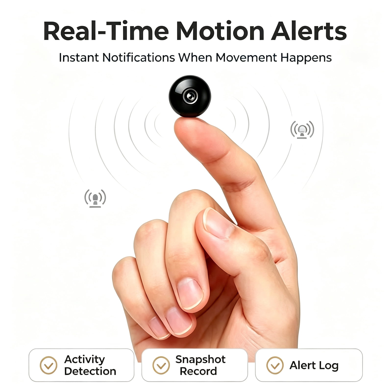 0.9 Inch Ultra Tiny Mini Camera 4K HD Magnetic Wireless WiFi Security ...