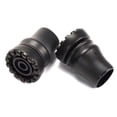 thumbnail image 1 of 0.9 Inches (22Mm) Inner Diameter Black Crutch & Trekking Pole Tips, Non-Slip Rubber Replacement Feet Pad With Durable Shock-Absorbing Design, Ideal For Walking Sticks, Hiking Gear, 1 of 5
