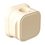 0.9" Magnetic Cable Organizer Clips, 5-Pack Beige ABS Wire Management Holders, Adhesive Magnetic Cord Keepers for Charging Cables, Desk, Home, Office, and Electronic Wire Tidy