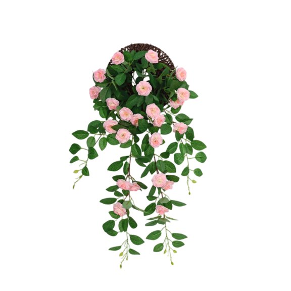 0.9 Meter Artificial Flower Vine Fake Flower Tending Flower Pipe Cover Balcony Decoration 1 Piece Hanging Vine Wall Decor