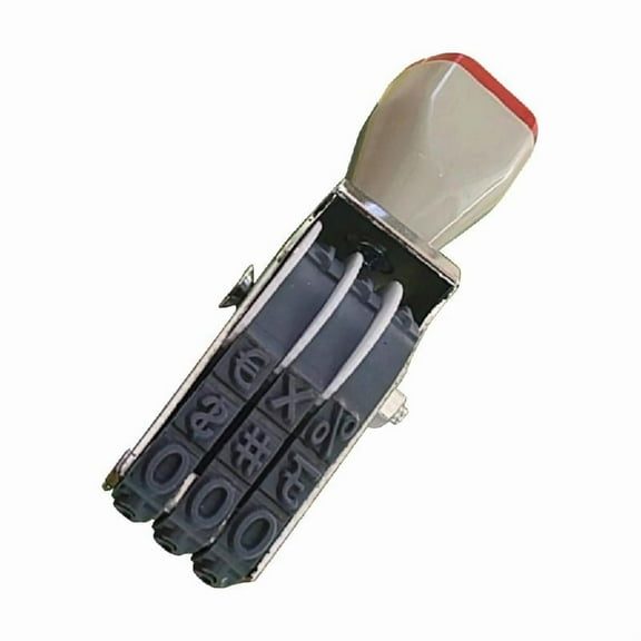 0-9 Numbering Stamp Business Stamp Plastic Number Stamp Date Stamp