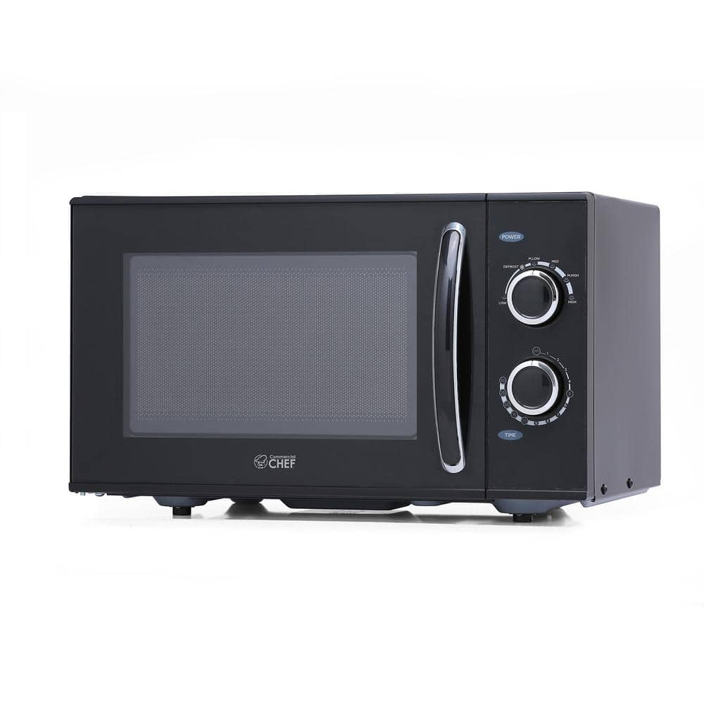 0.9 cu. ft. Countertop Microwave Black
