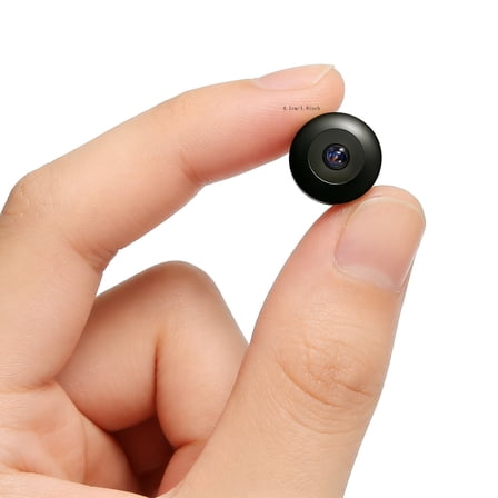 Only 0.9 inch Hidden Camera with Audio/Video Mini Small Spy Cameras Home Indoor Use Cam Night Vision Motion Detection Baby Monitor Wireless Outdoor Nanny WiFi espias ocultas Security Secret P7