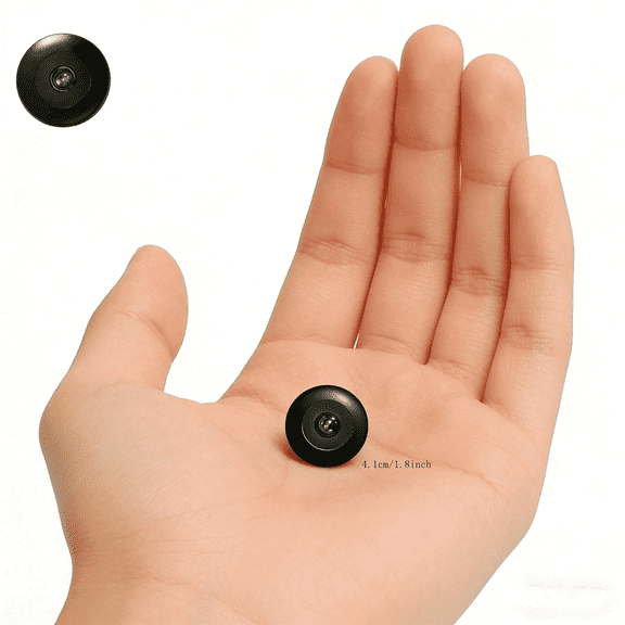 Wireless Battery Powered Nanny Cam, 4K Ultra Clear Surveillance Camera with 210 Panoramic View, for Kids Play Area, Hallway, Garage and Vehicle Interior
