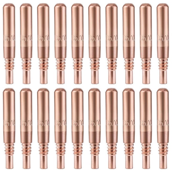 0.9 mm 0.035 inch Copper MIG Welding Tip for Miller D M100 and D M250 DiffFor user Compatibility for Ensures Consistent Weld (20 pcs)