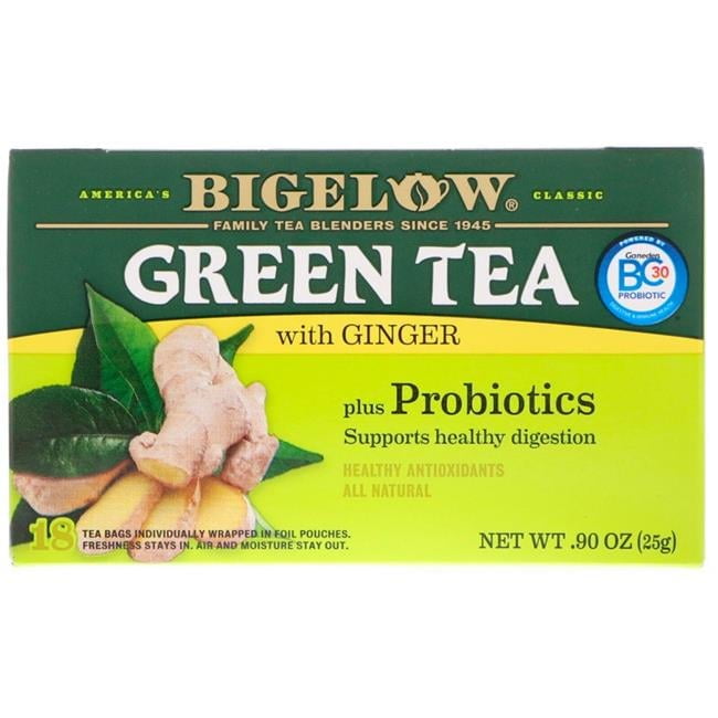 0.9 oz Green Gingr Probiotic Tea - Pack of 6