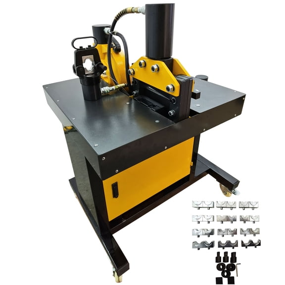 0-90 4-in-1 Busbar Processing Machine Electric Multi-functional 110V