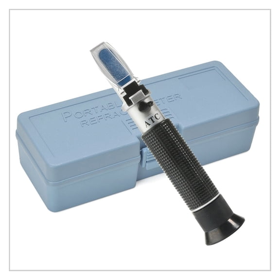 0~90% Digital Refractometer High Concentration Refractometer Honey Bees Sugar Beverages ATC Beekeeping Handheld Tool ,Portable