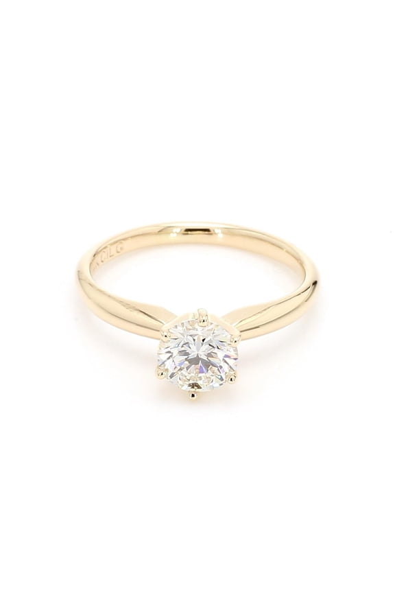 0.90Ct. IL Certified I-J / VS2 Solitarie Diamond Ring Mallory