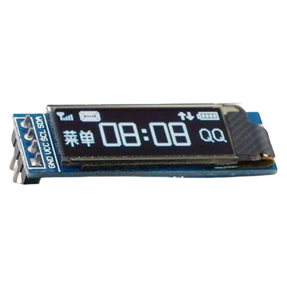 0.91 Inch OLED Display Module For Embedded Systems And DIY Projects With High Contrast And Low Power Consumption