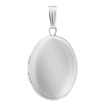 thumbnail image 1 of 0.925 Sterling Silver 17mm Oval Locket Pendant, 1 of 1