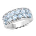 thumbnail image 1 of 0.925 Sterling Silver 2.40-carat Genuine Blue Topaz Ring, 1 of 5