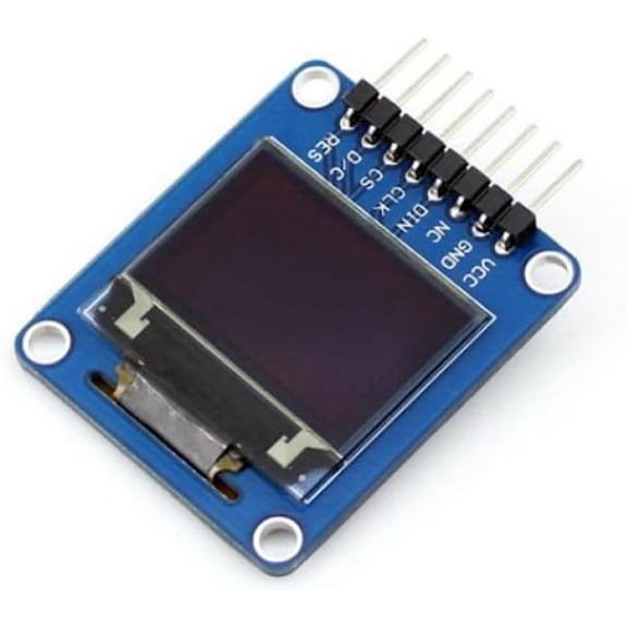 0.95 Inch RGB OLED Display Module with Curved Pin Header for Arduino DIY Electronics IoT Projects SKU-10507