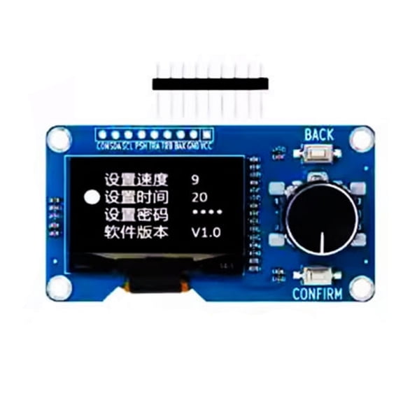 0.96/1.3inch OLED Display Module With EC11 Rotary Encoder I2C Interface For Arduino Raspberry Pi