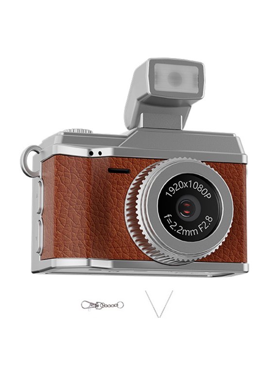 0.96 Inch Screen Electronic Keychain Camera Retro Styles 1080P Highly Definition Video For Night Photography Recording