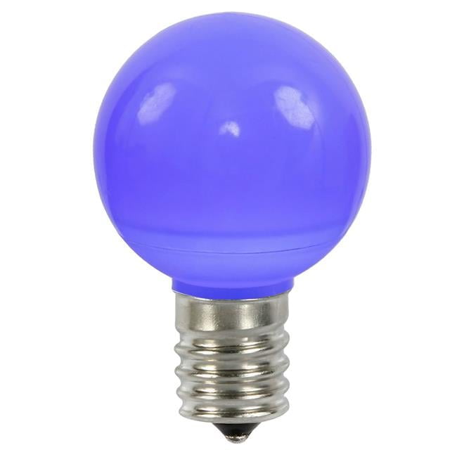 Eco-Friendly Blue Ceramic LED Bulb E17 Base - Dimmable and Energy Efficient