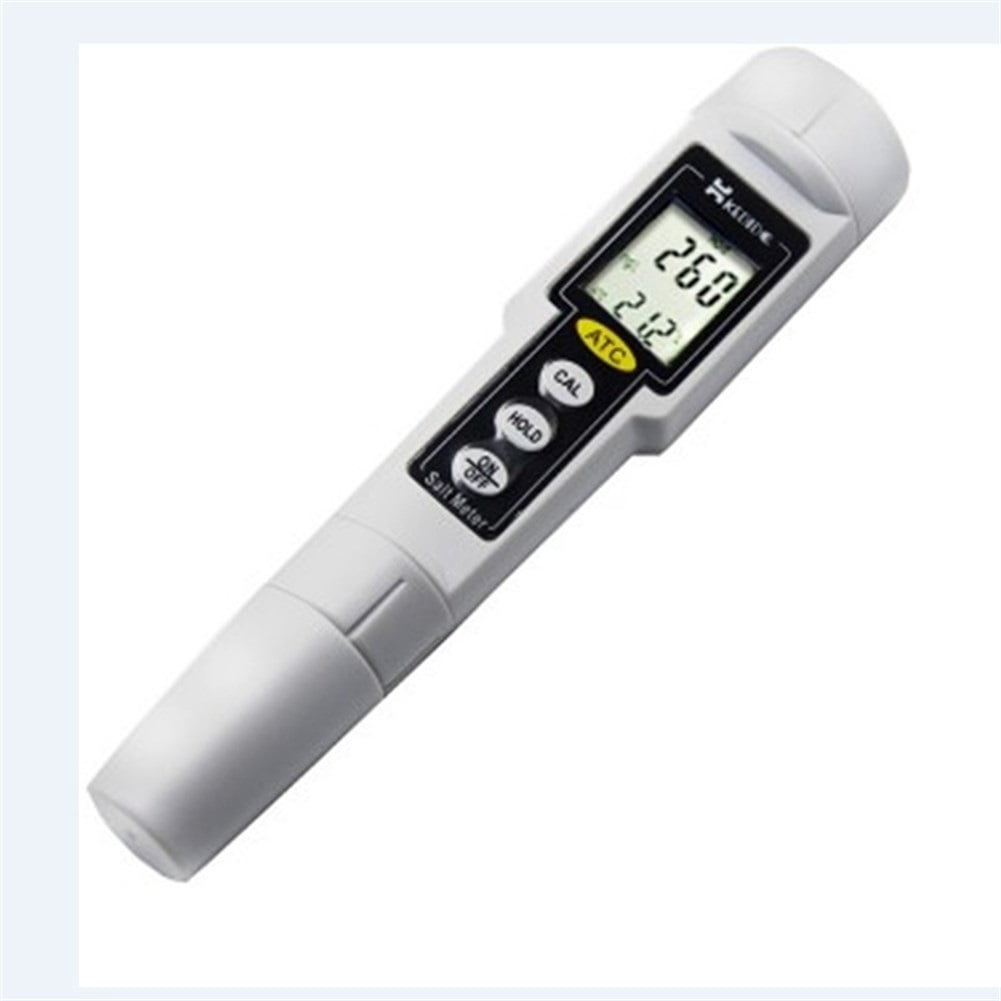 0-9999 Mg/L Protable Digital Salt Meter Waterproof Salinity Tester ...