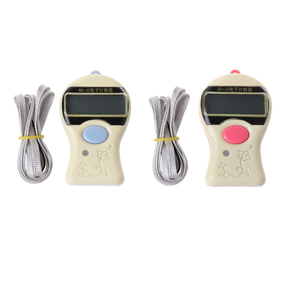 0-99999 LCD Display Finger Counter Electronic Tally Counter Digital Counter Manual Mechanical Clicker Number Lap Tracker
