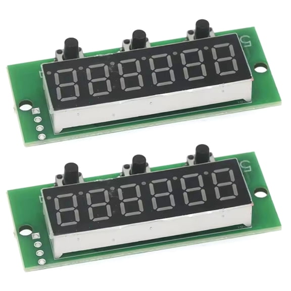 0-999999 Electronic Digital Counter Module Support 5V Power Cut Memory Function 6 Bit Red LED Electronic Counter