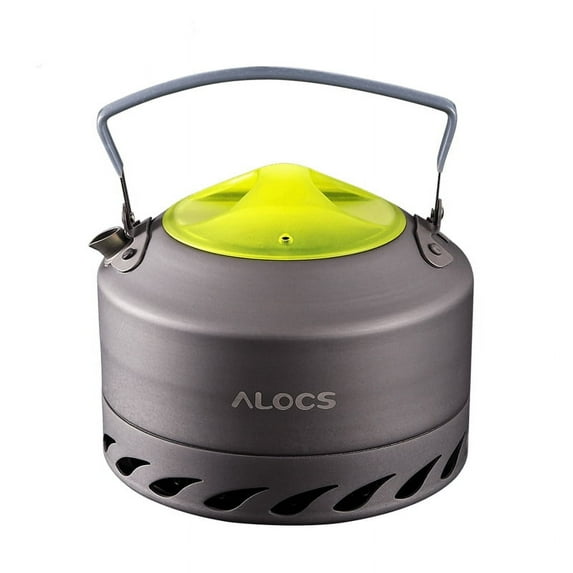 0.9L Camping Kettle Aluminum Portable Teapot for Outdoor Hiking Picnic Camping