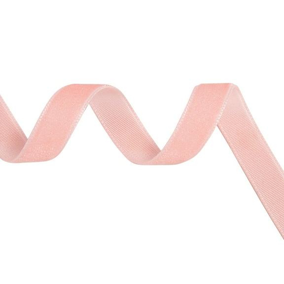 0.9cm Sided Velvet Ribbon 10 Yards, Wired Edges for Gift Wrapping Crafts, Elegant Decor for Christmas Wreaths Trees, Ideal for Holiday Wedding Party Embellishments