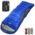 thumbnail image 1 of 0 Degree Winter Sleeping Bags for Adults Youth Camping - Cold Weather Backpacking Hiking, 1 of 7