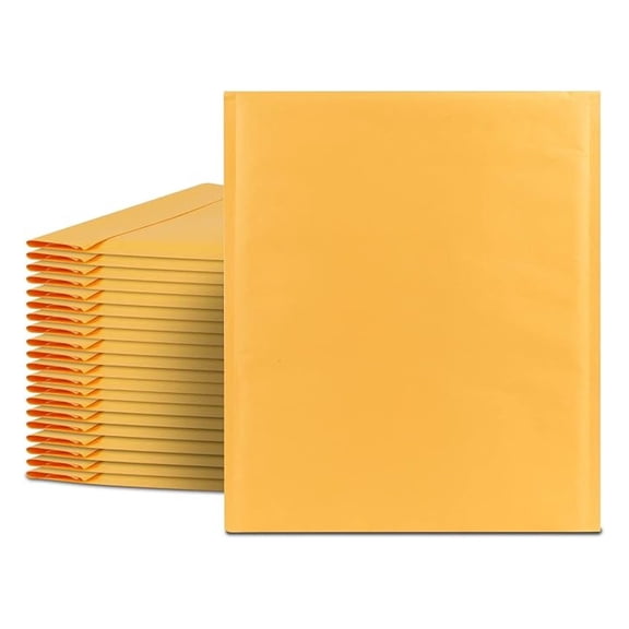 #0 Extra Wide Bubble Mailer 6.5x10 6x10 (100 Pack), Padded Strong Adhesive Shipping Mailing Envelopes for Book, Game, Jewelry, Gift, Card