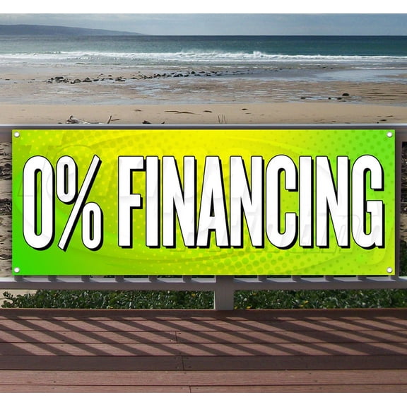 0% Financing 13 oz heavy duty vinyl banner sign with metal grommets, new, store, advertising, flag, (many sizes available)