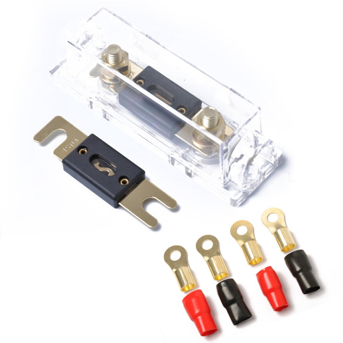 0 Gauge GA AWG ANL Fuse Holder Fuse Block Fuse Box with 300 Amp and 150