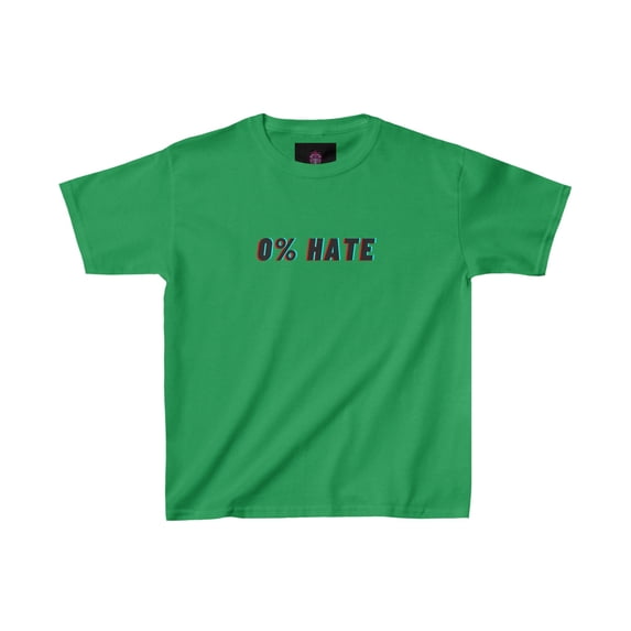 0% HATE Kids Heavy Cotton™ Tee