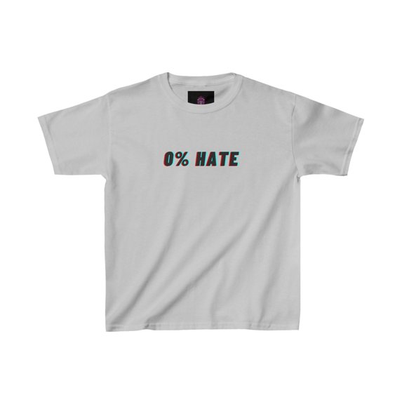 0% HATE Kids Heavy Cotton™ Tee