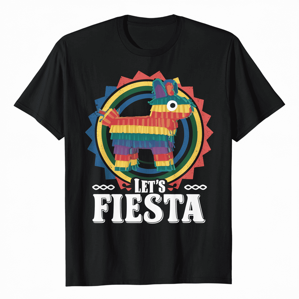 0 Mexican Cinco De Mayo Fiesta Sombrero Funny TShirt Short Sleeved