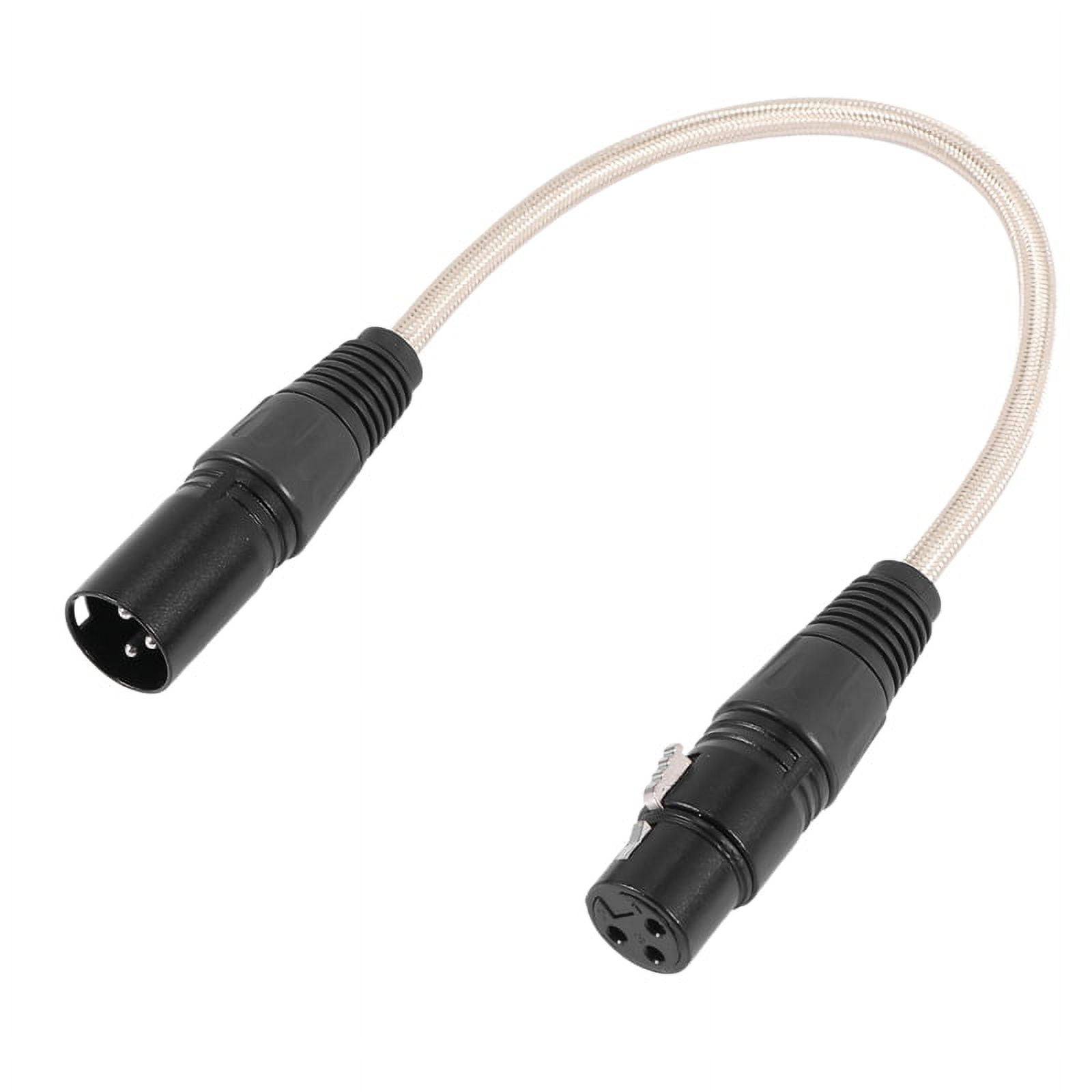 0. Microphone Audio Connector 5pin XLR male to female Mic Microphone