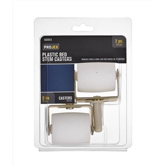 0 in. 125 lbs Swivel Aluminum Caster, Pack of 2