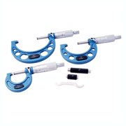 0 to 3 Inch 3 PC Precision Micrometer Measuring Tool Set