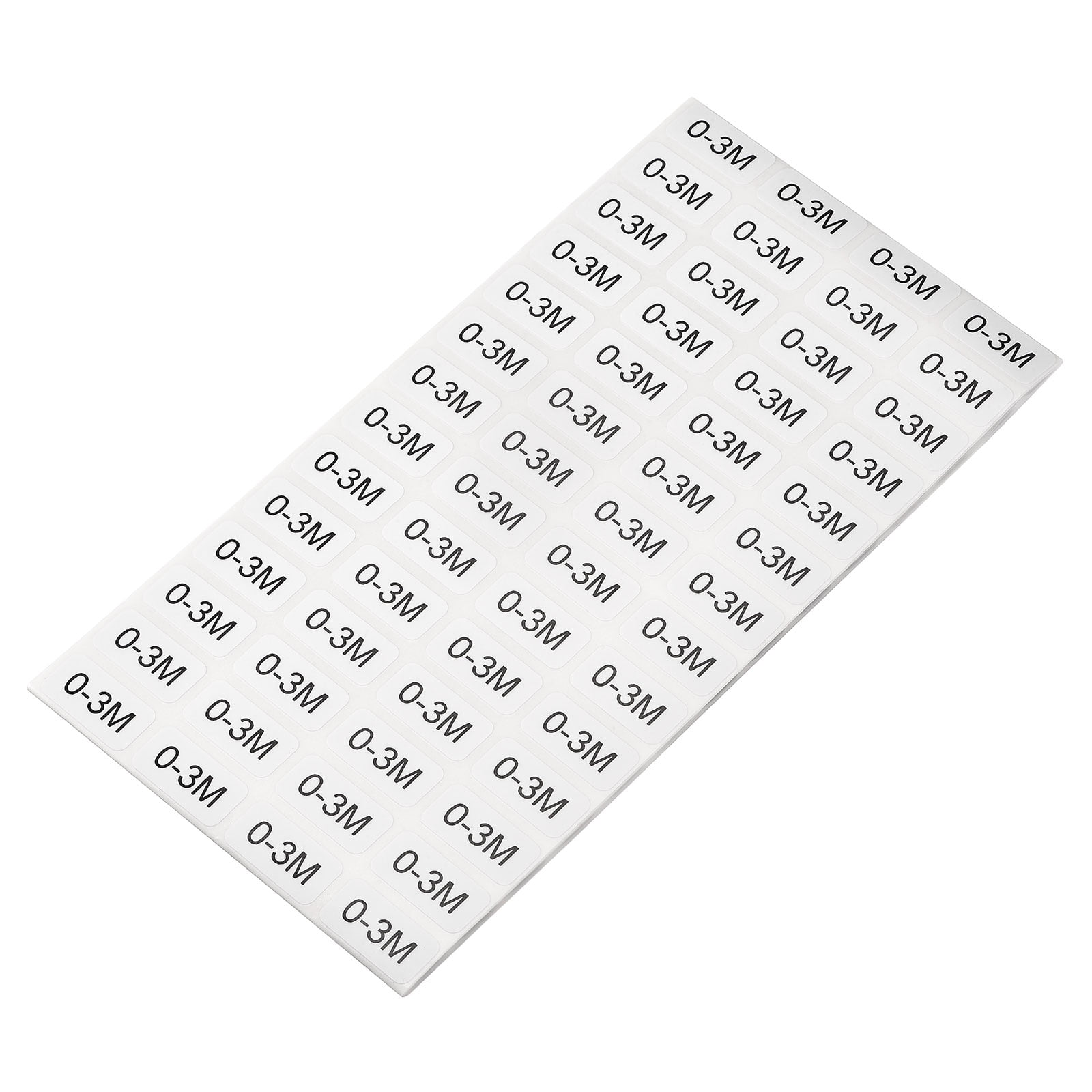 0 to 3 Month Clothes Size Sticker Label Coding Size Labels for Retail